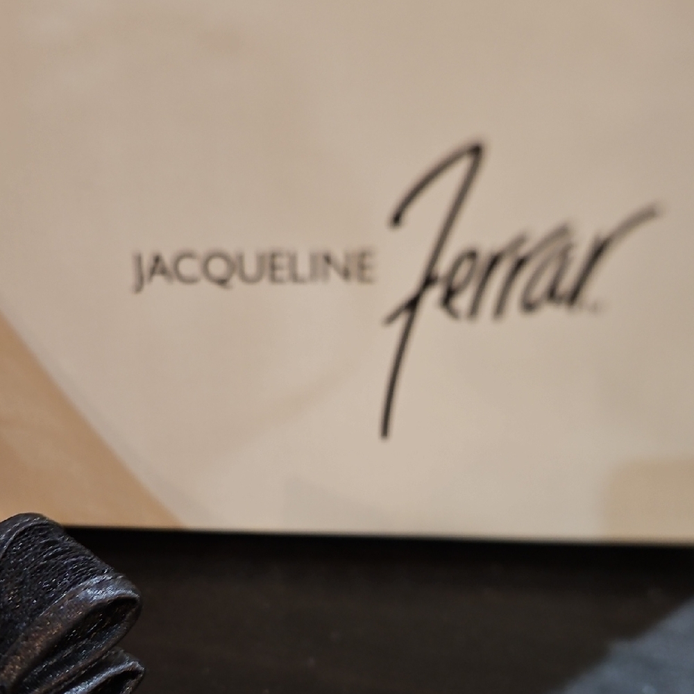Jacqueline Ferrar Black Leather Shoes